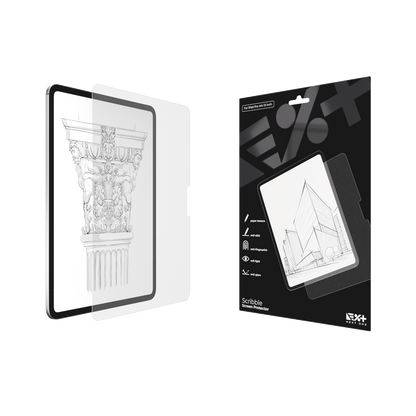 NEXT ONE Ochrona ekranu z teksturą papieru Scribble iPad Pro M4 13"