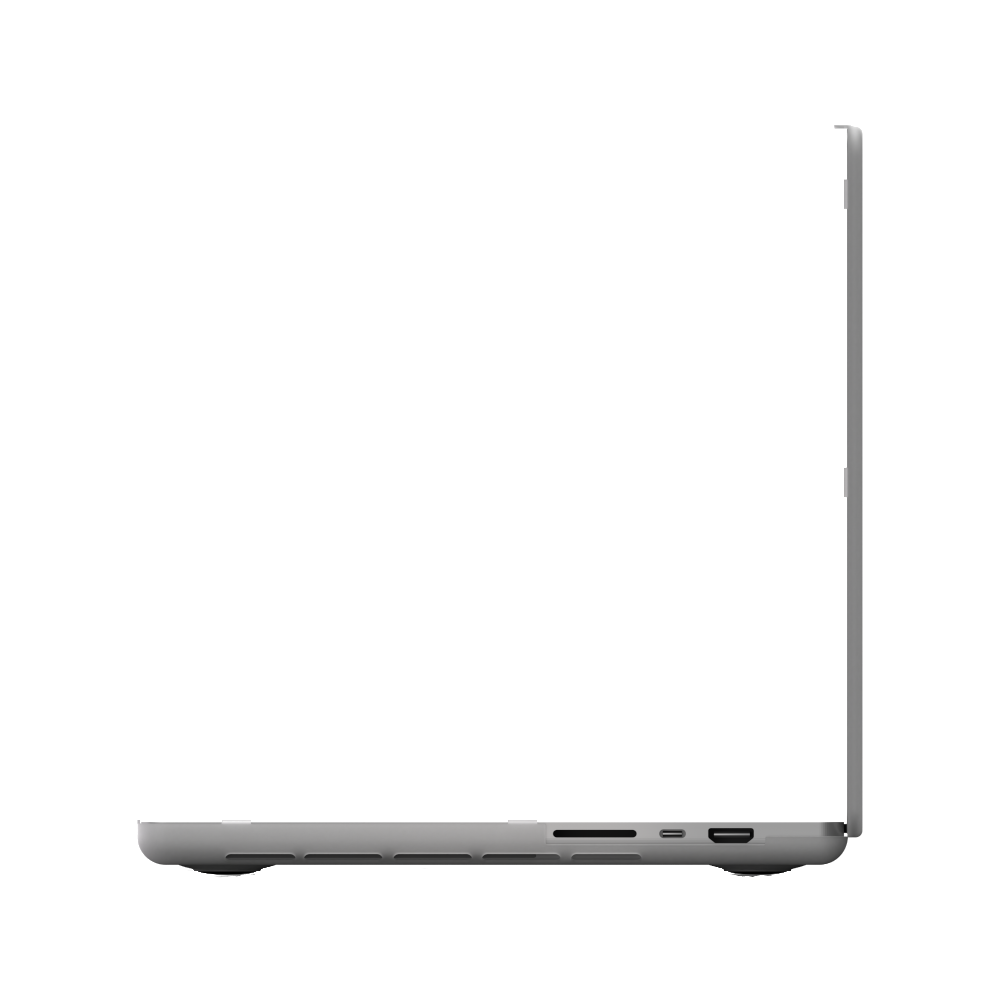 NEXT ONE Etui SafeGuard MacBook Pro 14" M3 / M4 / M5 fog transparent