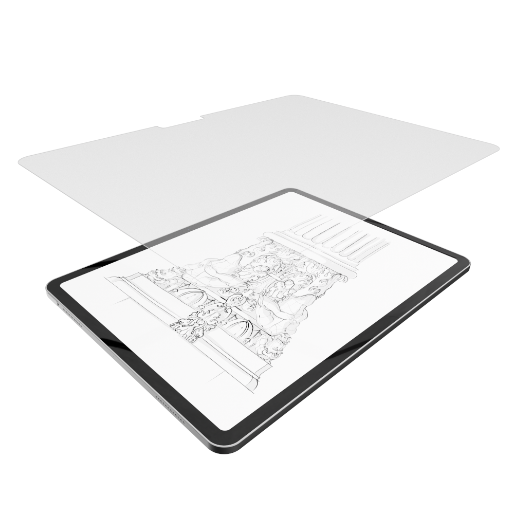 NEXT ONE Ochrona ekranu z teksturą papieru Scribble iPad Air M2 13"