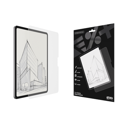 NEXT ONE Ochrona ekranu z teksturą papieru Scribble iPad Air M2 11"