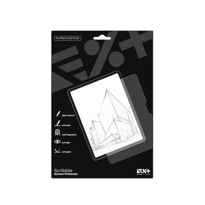 NEXT ONE Ochrona ekranu z teksturą papieru Scribble iPad Air M2 11"