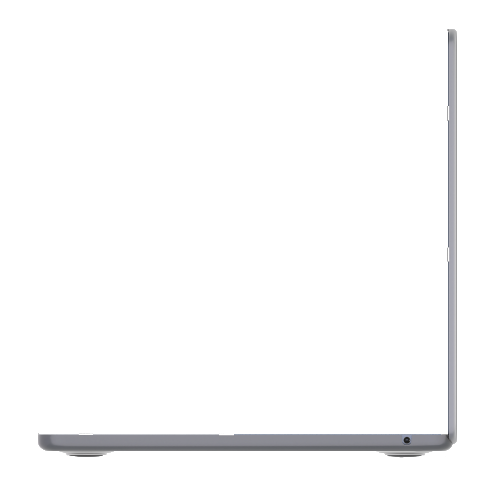NEXT ONE Etui SafeGuard MacBook Air 13" M2 / M3 / M4 / M5 fog transparent