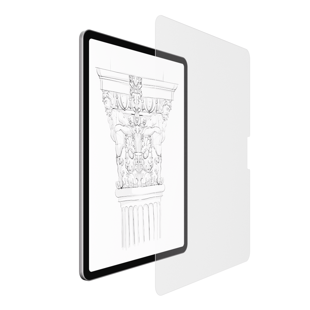 NEXT ONE Ochrona ekranu z teksturą papieru Scribble iPad Air M2 13"