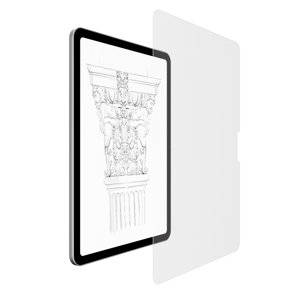 NEXT ONE Ochrona ekranu z teksturą papieru Scribble iPad Air M2 11"