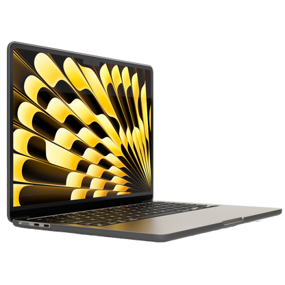 NEXT ONE Etui SafeGuard MacBook Air 15" M2 / M3 / M4 / M5 smoke black