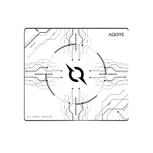 AQIRYS GRUIS Medium Mouse Pad 450x400 white
