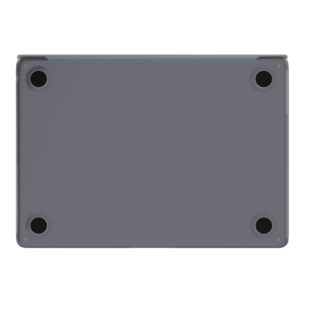 NEXT ONE Etui SafeGuard MacBook Air 13" M2 / M3 / M4 / M5 fog transparent