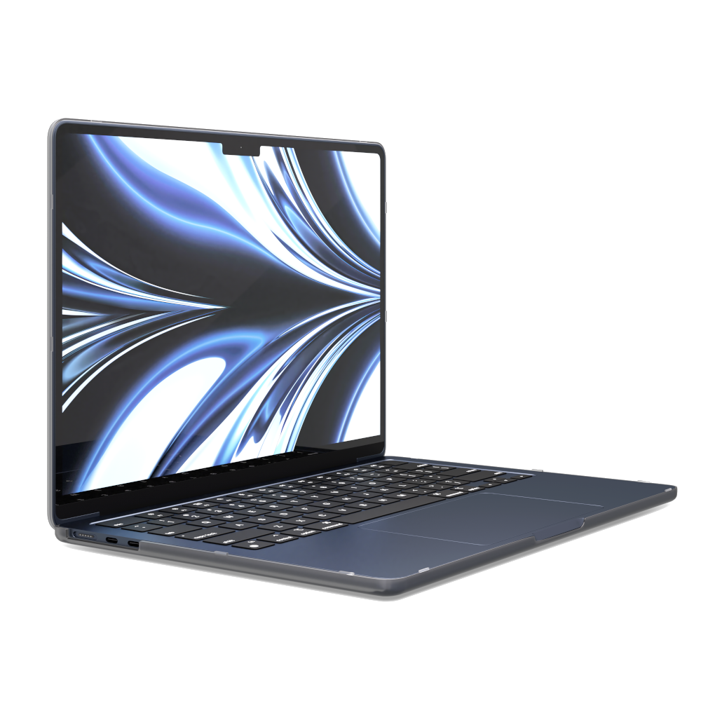 NEXT ONE Etui SafeGuard MacBook Air 13" M2 / M3 / M4 / M5 fog transparent