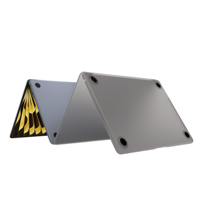NEXT ONE Etui SafeGuard MacBook Air 15" M2 / M3 / M4 / M5 smoke black