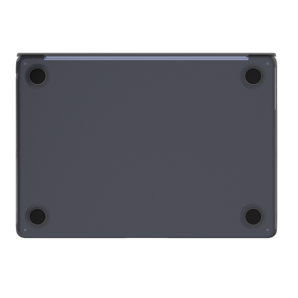 NEXT ONE Etui SafeGuard MacBook Air 15" M2 / M3 / M4 / M5 smoke black