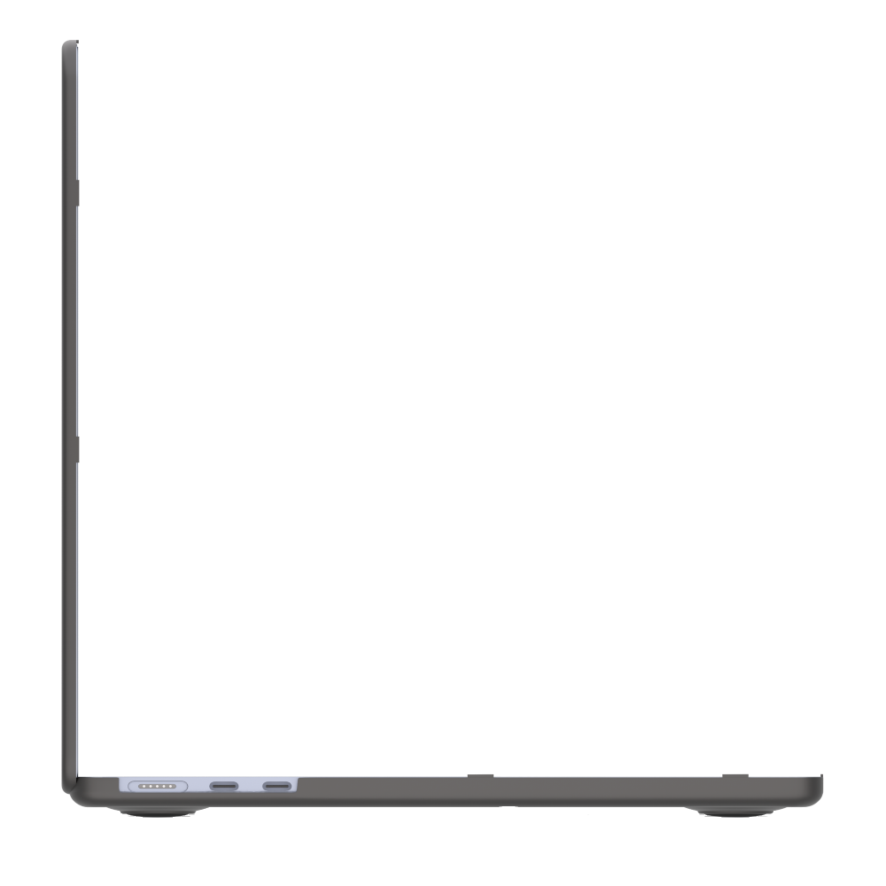 NEXT ONE Etui SafeGuard MacBook Air 15" M2 / M3 / M4 / M5 smoke black