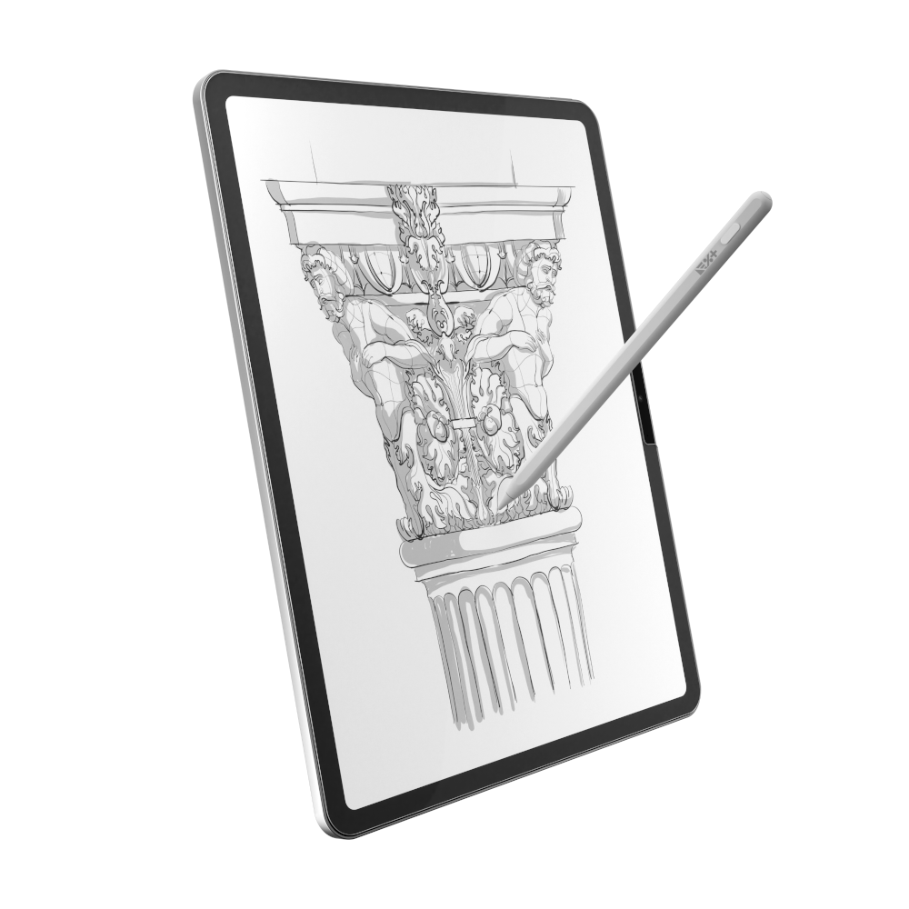 NEXT ONE Ochrona ekranu z teksturą papieru Scribble iPad Air M2 13"