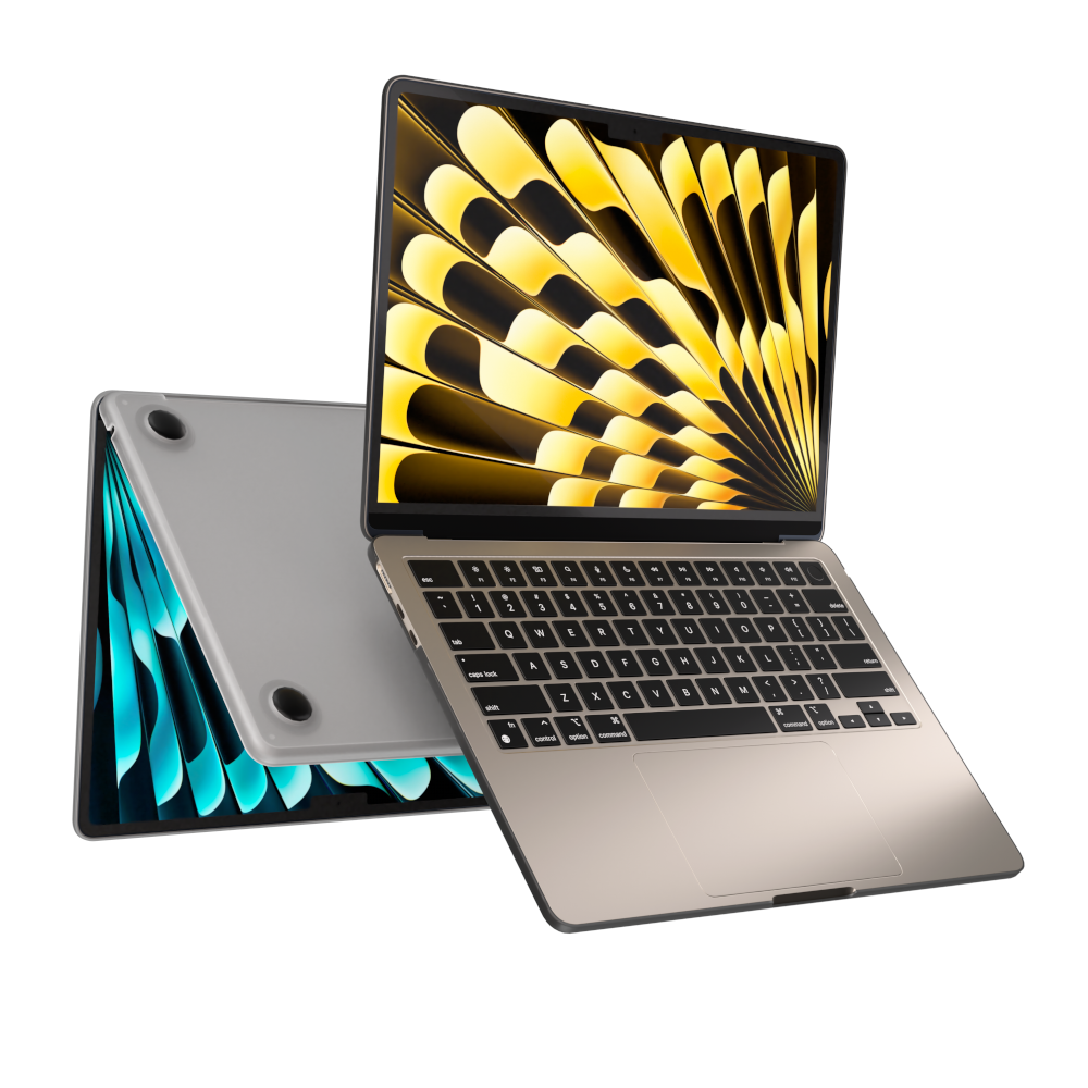 NEXT ONE Etui SafeGuard MacBook Air 15" M2 / M3 / M4 / M5 fog transparent