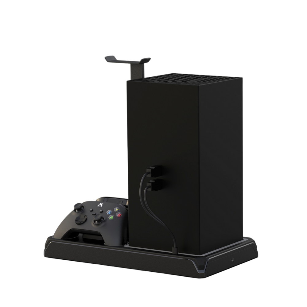 YAXO Podstawka chłodząca i ładująca XENO FROST do XBOX Series X/S Techno Black