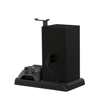 YAXO Podstawka chłodząca i ładująca XENO FROST do XBOX Series X/S Techno Black