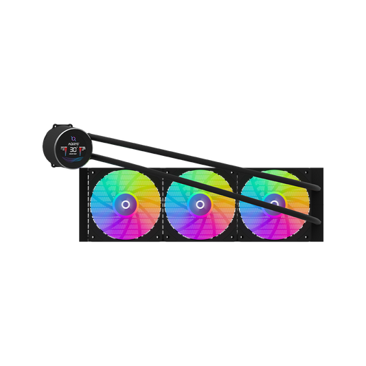 AQIRYS AiO HYDRA 360 black CPU Cooler