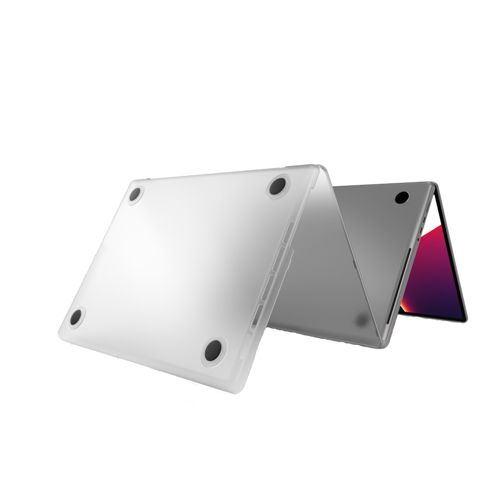 NEXT ONE Etui SafeGuard MacBook Pro 14" M3 / M4 / M5 fog transparent