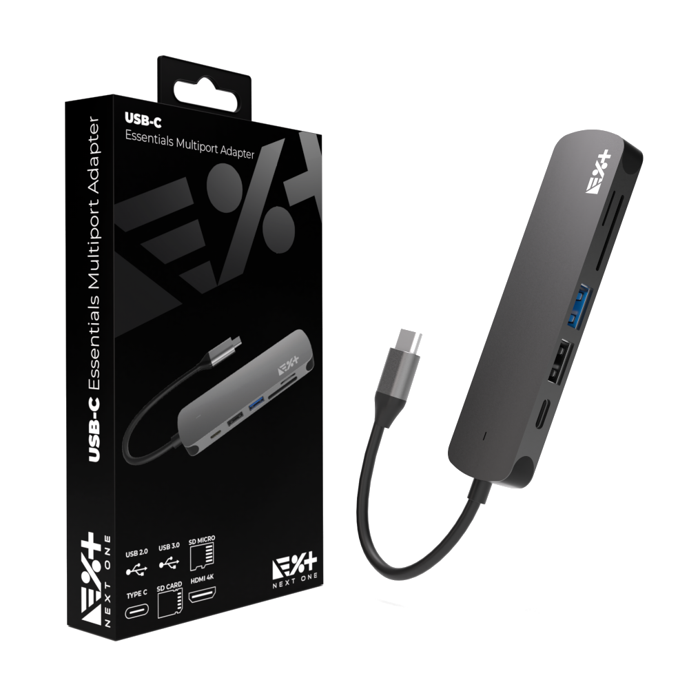 NEXT ONE Hub USB-C Essentials Multiport