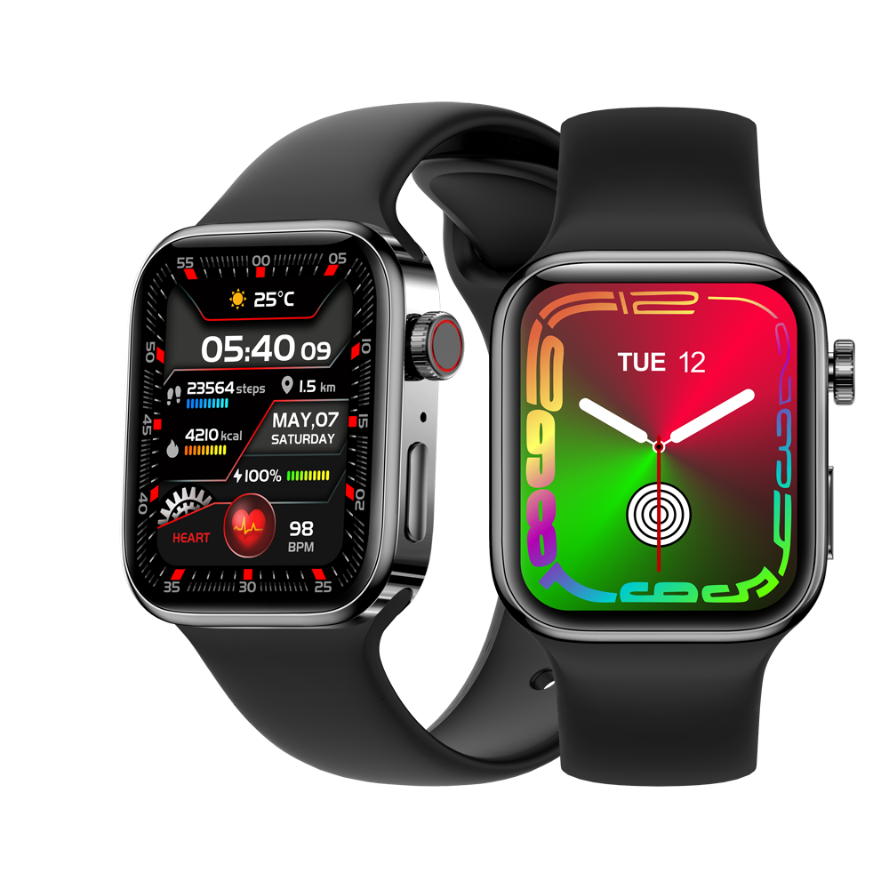 YAXO Smartwatch TAMPA Titanium Black