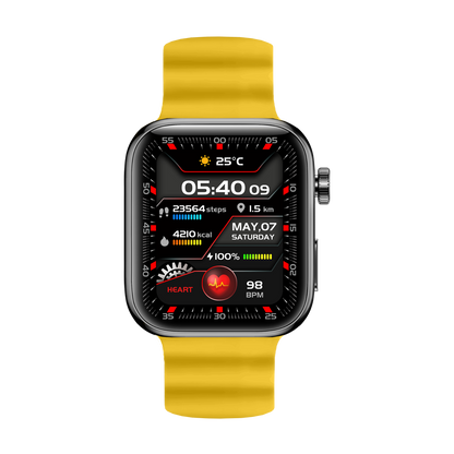 YAXO Smartwatch TAMPA Titanium Black