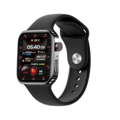 YAXO Smartwatch TAMPA Titanium Black