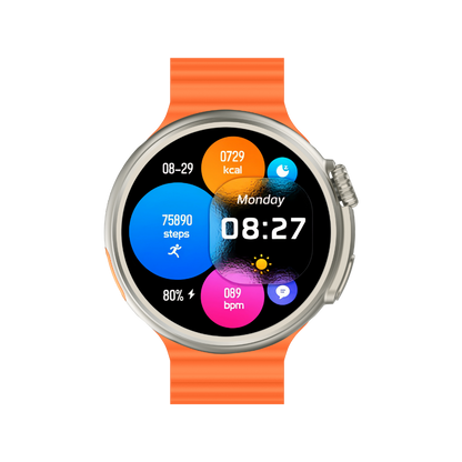 YAXO Smartwatch OXNARD Lumen Orange