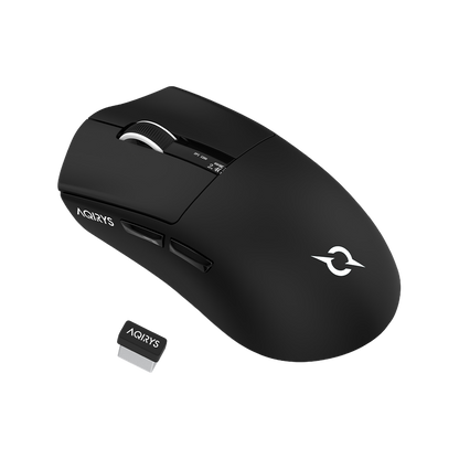 AQIRYS Myszka Dual Mode: Wirelles+Wired ZEPHYR black