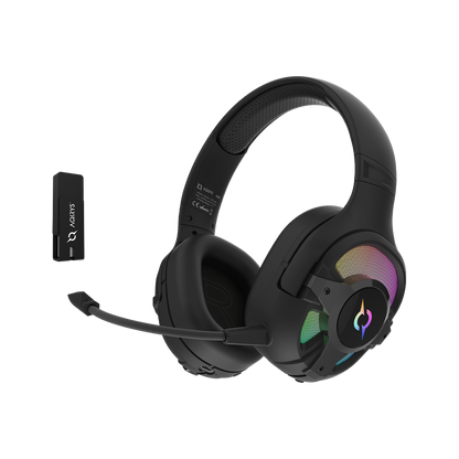 AQIRYS Słuchawki Dual Mode: Wirelles&BT+Wired ARA black
