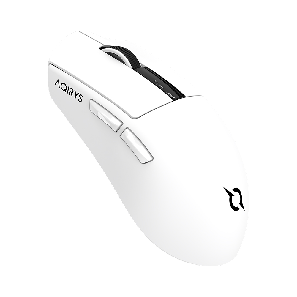 AQIRYS Myszka Dual Mode: Wirelles+Wired ZEPHYR white