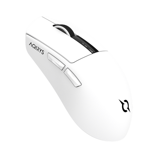 AQIRYS Myszka Dual Mode: Wirelles+Wired ZEPHYR white