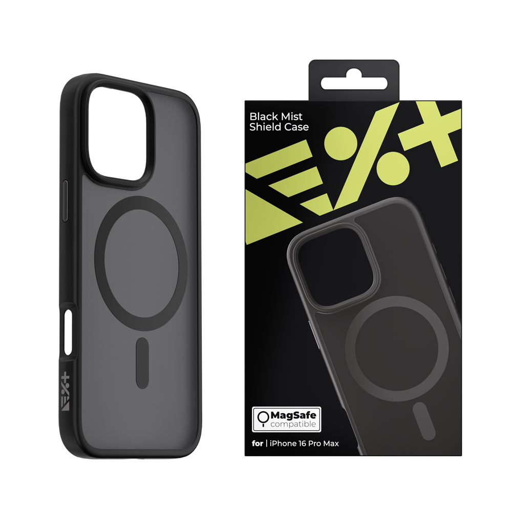 NEXT ONE Etui Mist Shield MagSafe iPhone 16 Pro Max black