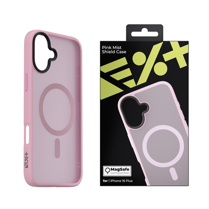 NEXT ONE Etui Mist Shield MagSafe iPhone 16 Plus pink