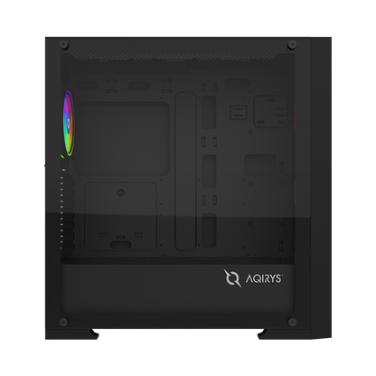 AQIRYS Obudowa do komputera AVIOR black