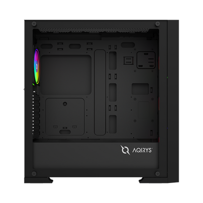 AQIRYS Obudowa do komputera AVIOR black