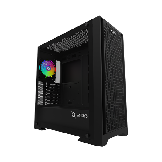 AQIRYS Obudowa do komputera AVIOR black