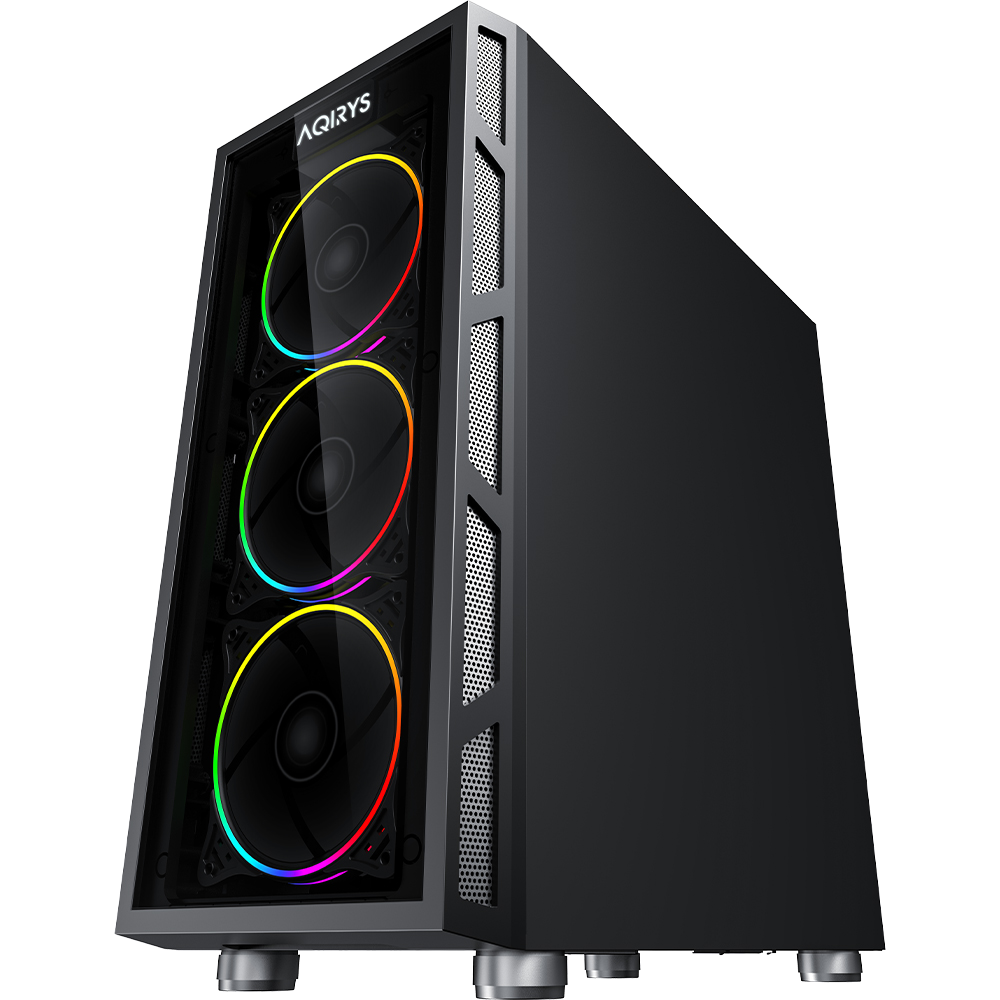 AQIRYS Obudowa do komputera ANTARES ARGB black