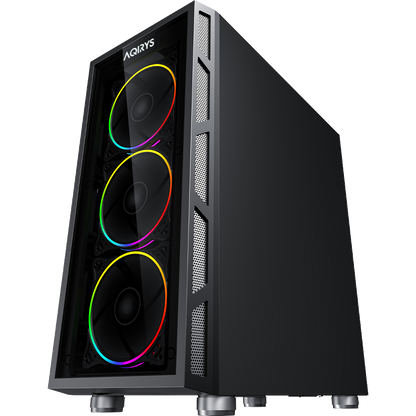 AQIRYS Obudowa do komputera ANTARES ARGB black