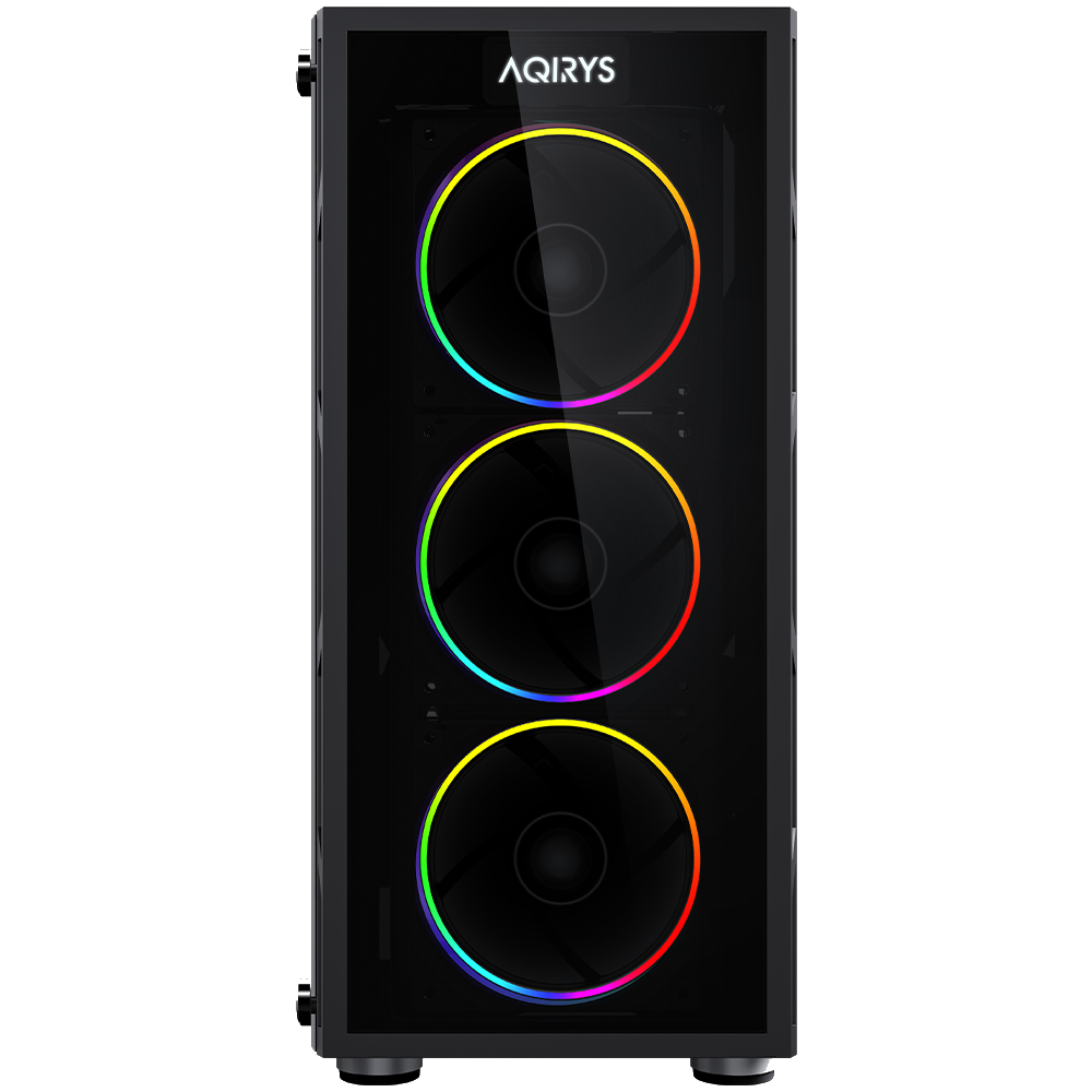 AQIRYS Obudowa do komputera ANTARES ARGB black