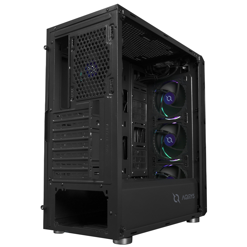 AQIRYS Obudowa do komputera ANTARES ARGB black