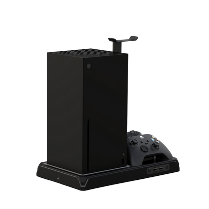 YAXO Podstawka chłodząca i ładująca XENO FROST do XBOX Series X/S Techno Black
