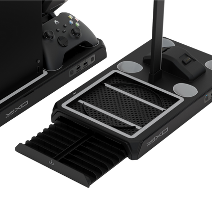 YAXO Podstawka chłodząca i ładująca XENO FROST do XBOX Series X/S Techno Black