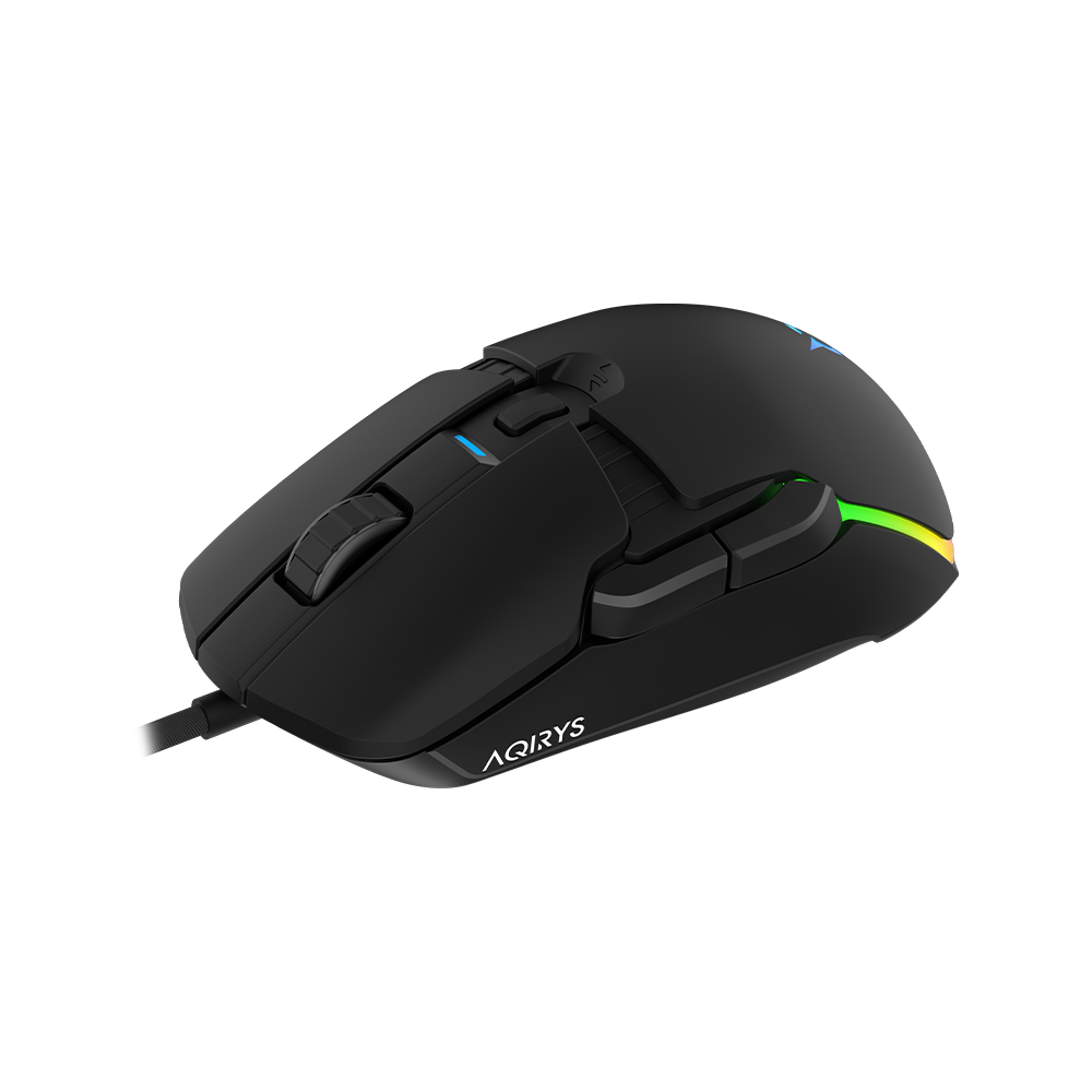AQIRYS Myszka przewodowa LYNX black