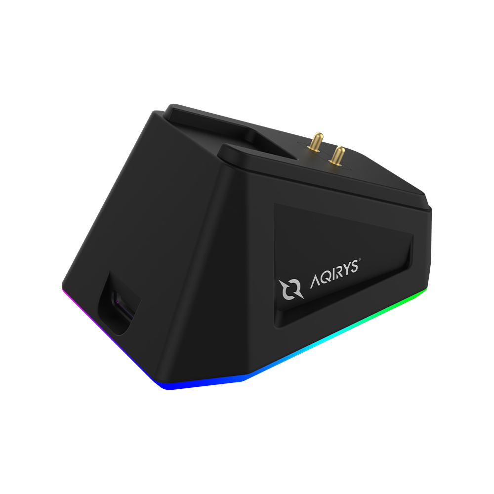 AQIRYS Myszka Dual Mode: Wirelles+Wired M60 black
