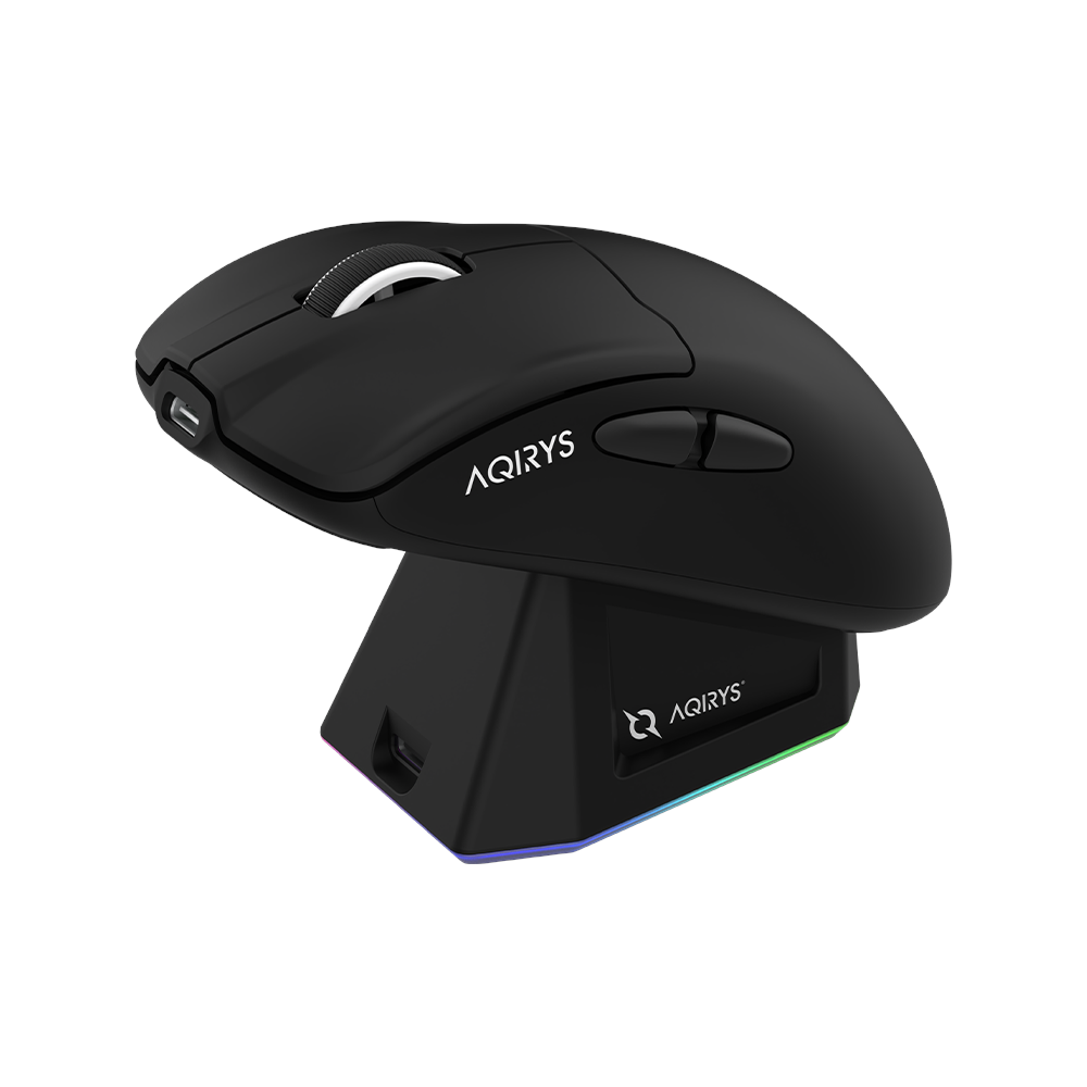 AQIRYS Myszka Dual Mode: Wirelles+Wired M60 black
