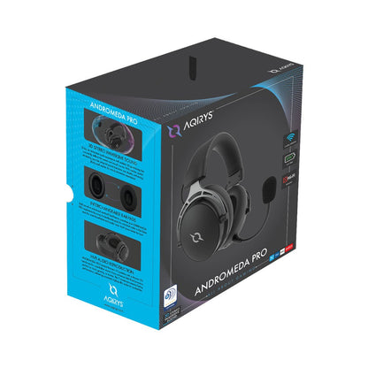 AQIRYS Słuchawki bezprzewodowe Wirelles 2.4GHz ANDROMEDA PRO black