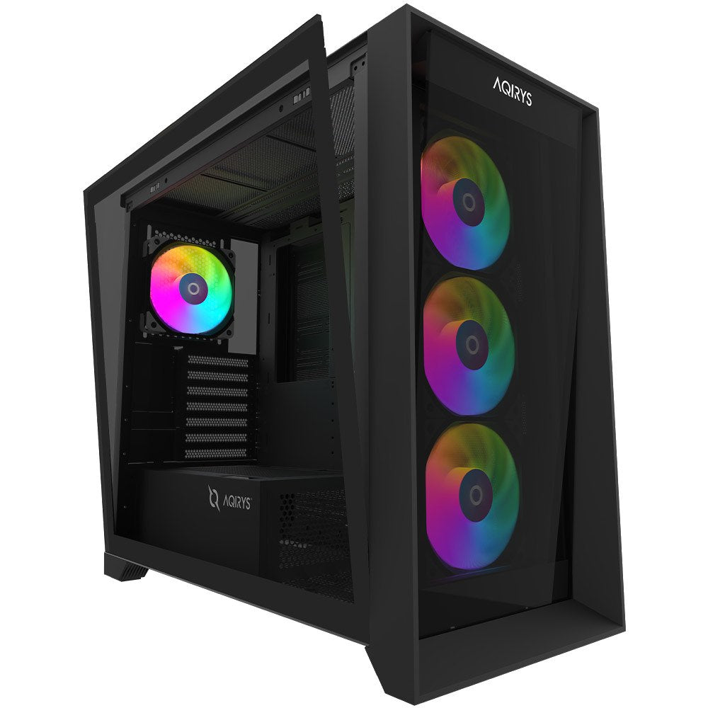 AQIRYS Obudowa do komputera XO-1 ARGB black