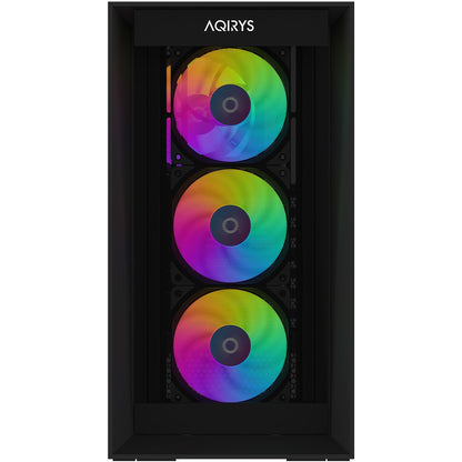 AQIRYS Obudowa do komputera XO-1 ARGB black