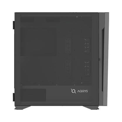 AQIRYS Obudowa do komputera AQUILLA ARGB black