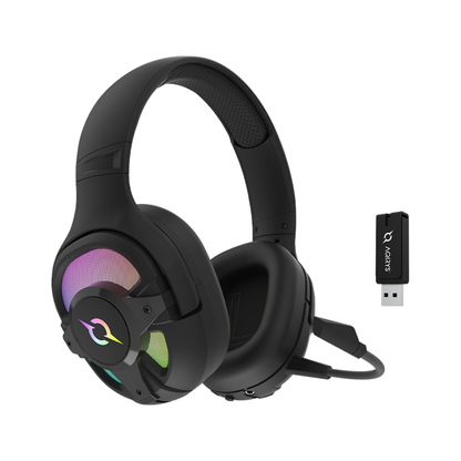 AQIRYS Słuchawki Dual Mode: Wirelles&BT+Wired ARA black
