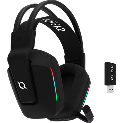 AQIRYS Słuchawki Dual Mode: Wirelles&BT+Wired ALYA V2.0 black